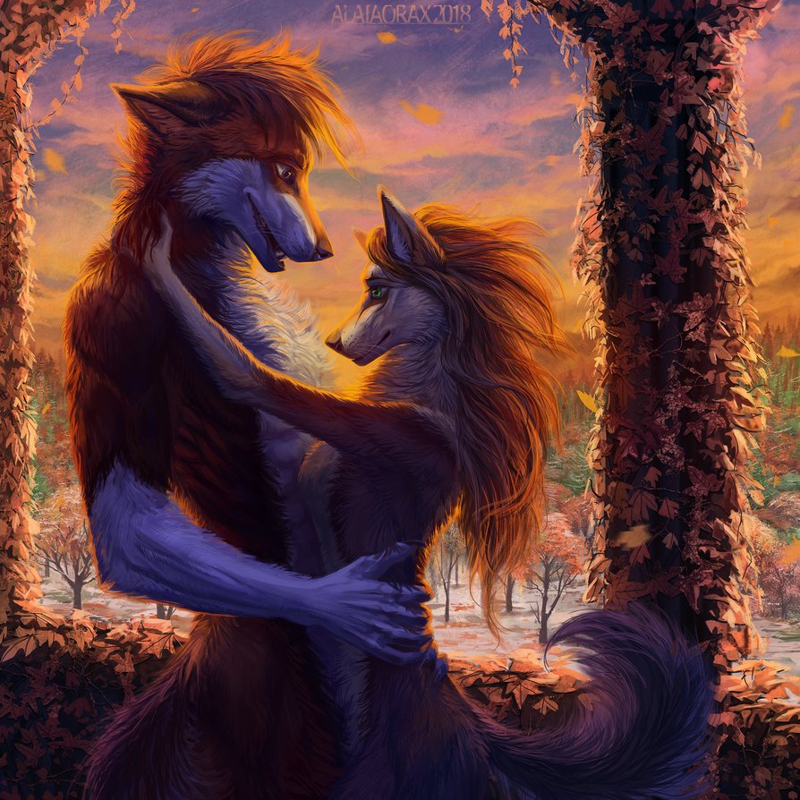 Forever and a day. 
🎨 [Alaiaorax]
#WerewolfWednesday