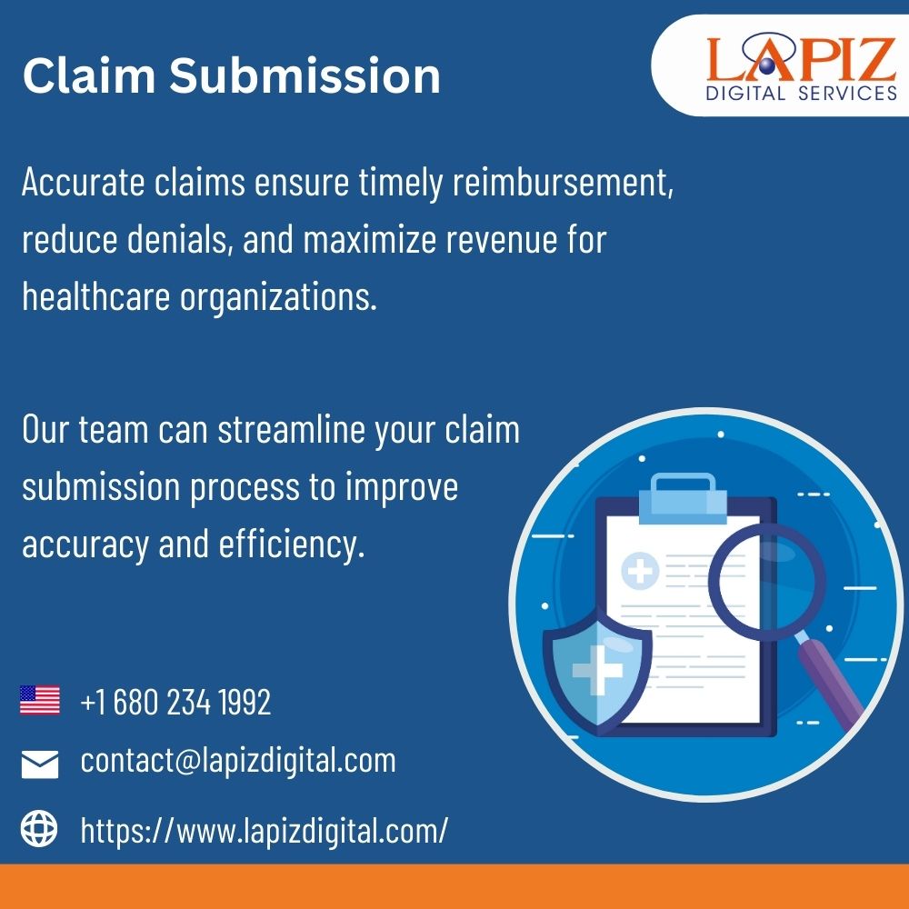 Our team can streamline your claim submission process to improve accuracy and efficiency
#claimsubmission #medicalbilling #medicalbillingaudits #healthcare #RCM #lapiz #Lapizdigitalservices
For More Information Visit : lapizdigital.com/healthcare-ser…
