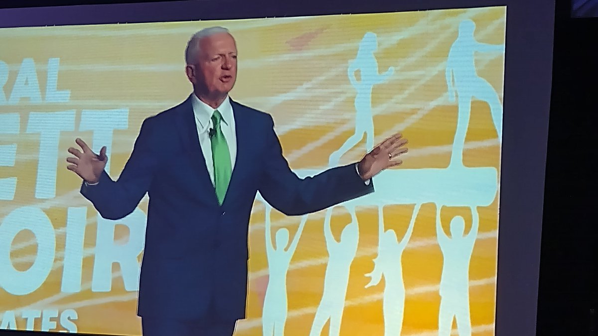 Thank you to <a href="/DrGiroir/">Brett Giroir</a> Admiral Brett Giroir of the United States Public Health Service for his AMAZING keynote speech this evening, and for reminding our future health professionals that healthcare is the GREATEST profession ever!! #CastleberryCTE #CastleberryISD