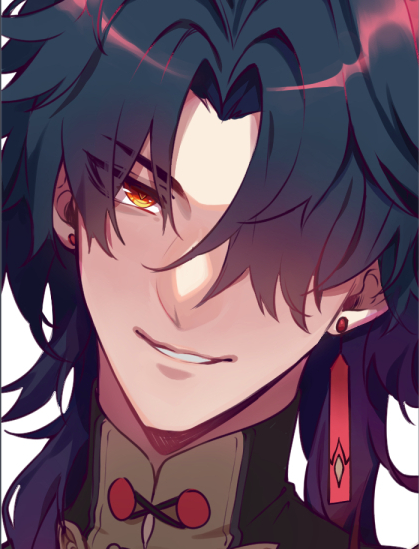 「sometimes you color a face that turns ou」|LOWAH is dead on the floorのイラスト
