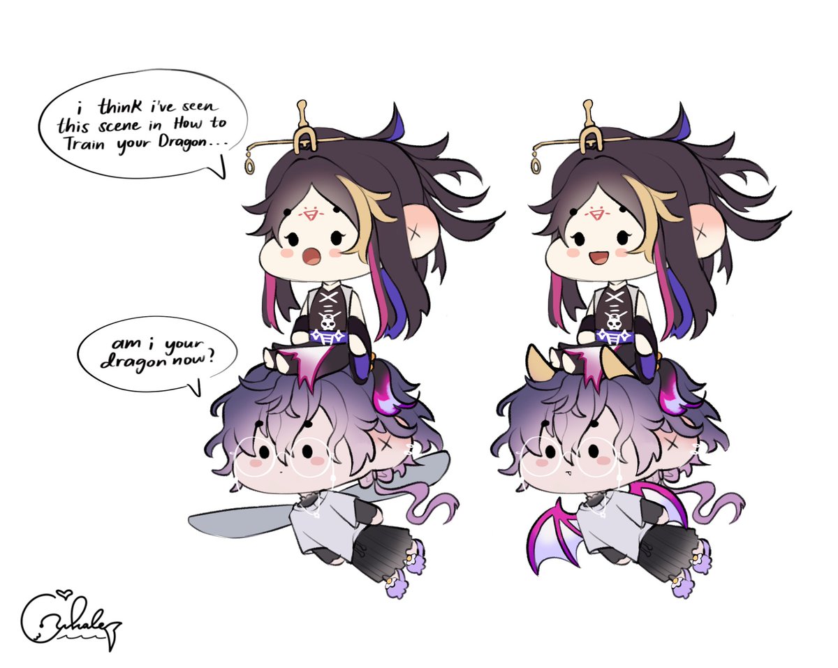 this conversation made me laugh www
#VioletAtelier #YaminoArt #UkiLive #Yaminow