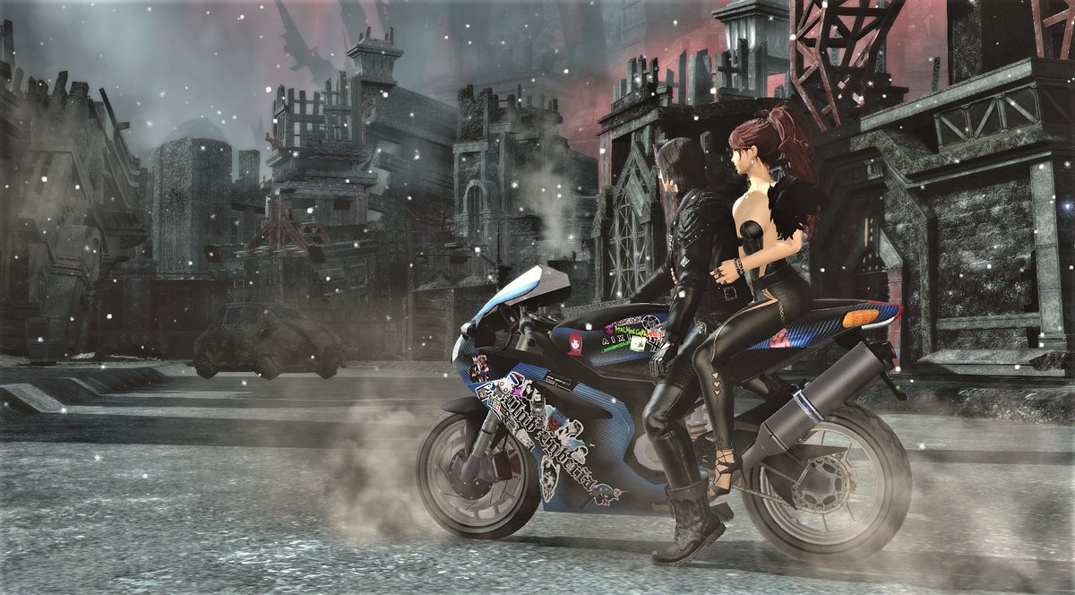 dinahtunder's tweet photo. even if everything falling apart next to us, we stay strong together
#GPOSERS #ruins #bike #husbandandwife #leather https://t.co/0WYPVCacev