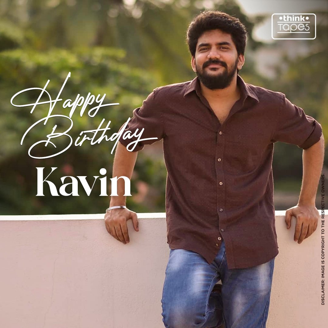 Wishing the talented and charming actor @Kavin_m_0431 a very happy birthday ❤️

#HBDKavin #HappyBirthdayKavin