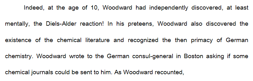 Woodward was not your usual preteen