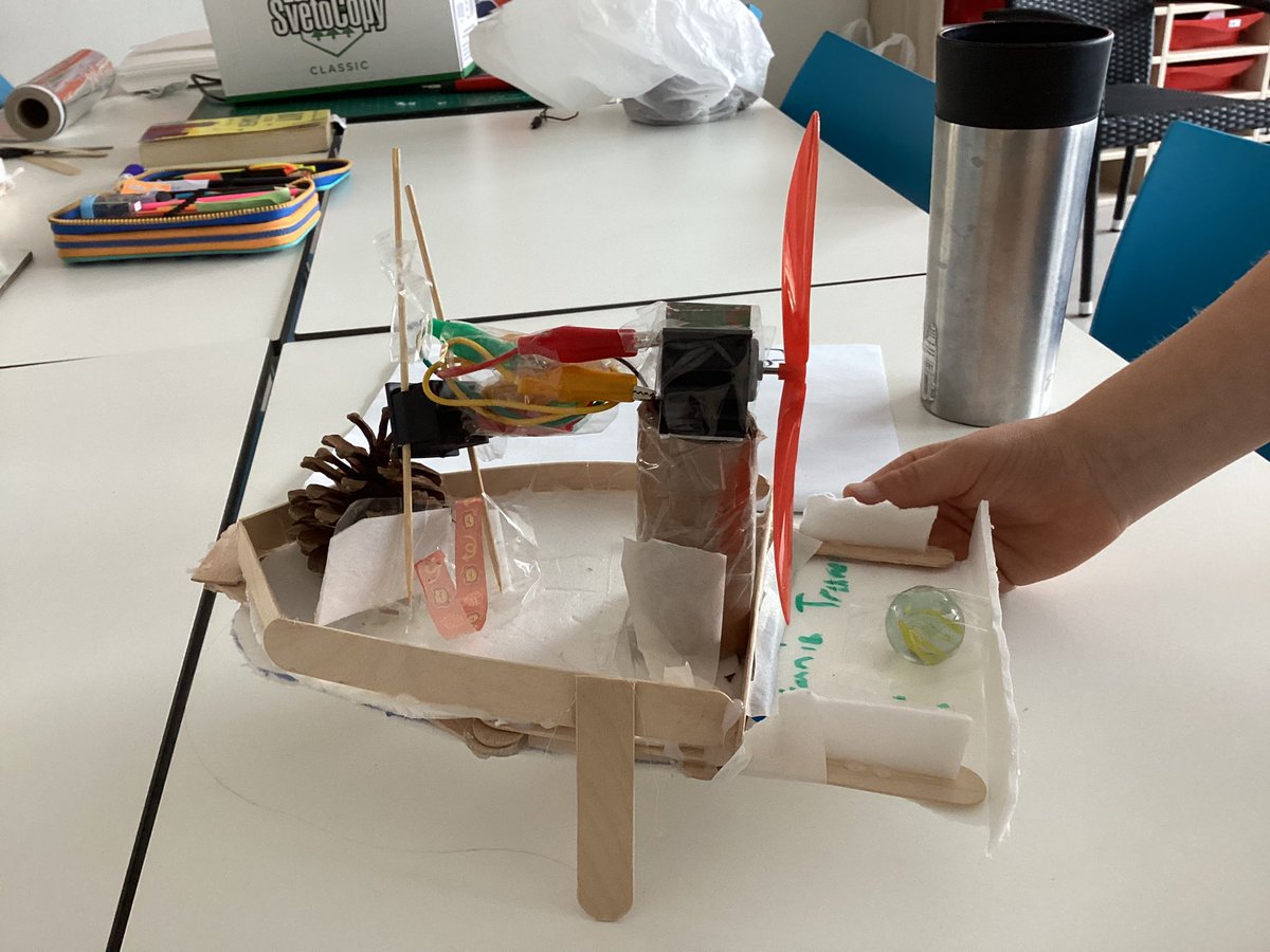 Designing and constructing fan boats for #STEM Week! #Engineering #Steam