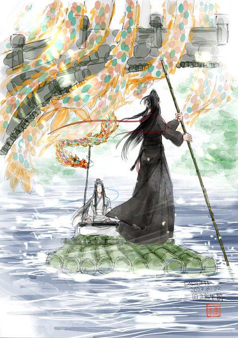 「fishing long hair」 illustration images(Latest)