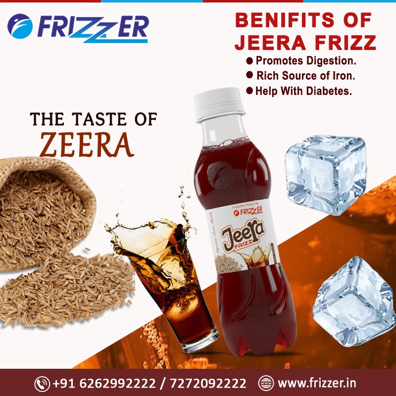 benefits of jeera FrizzerBeverages 
#orangedrinks #lemondrinks #appledrinksmanufacturers #zeerasoda #fruitflavourdrinks #colddrinks #cola
#Jeerasoda #SoftdrinkManufacturers #beverages #fruitjuice
Visit Us : frizzer.in
Call on : +91 6262992222 / 7272092222