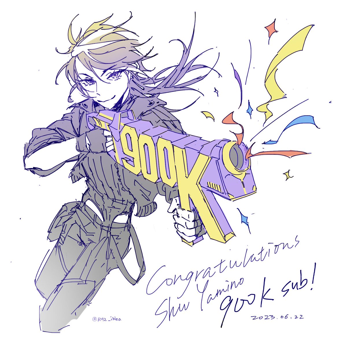 Congrats to the valorant-screen-900k-Shu!
#YaminoArt