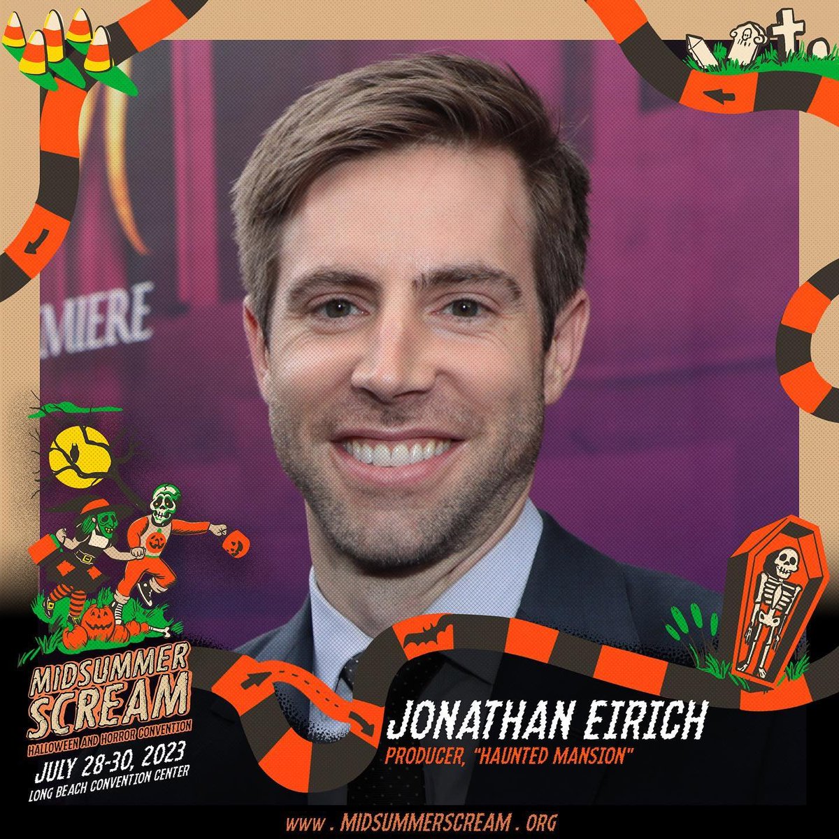 Park_Journey's tweet image. MAJOR PANEL ANNOUNCEMENT FOR MIDSUMMER SCREAM! 
On Sunday, July 30, The Walt Disney Studios will present: Happy Haunts Materialize! Behind the Scenes of Disney’s Haunted Mansion, only in theaters July 28.

Tickets are on sale!
#HauntedMansion #MidsummerScream #WaltDisneyPictures