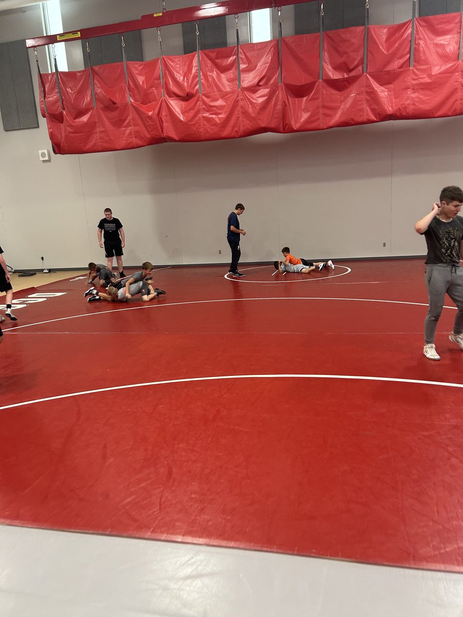 DCGWrestling's tweet photo. Day 3 of kids camp! https://t.co/AdSzs40G1M