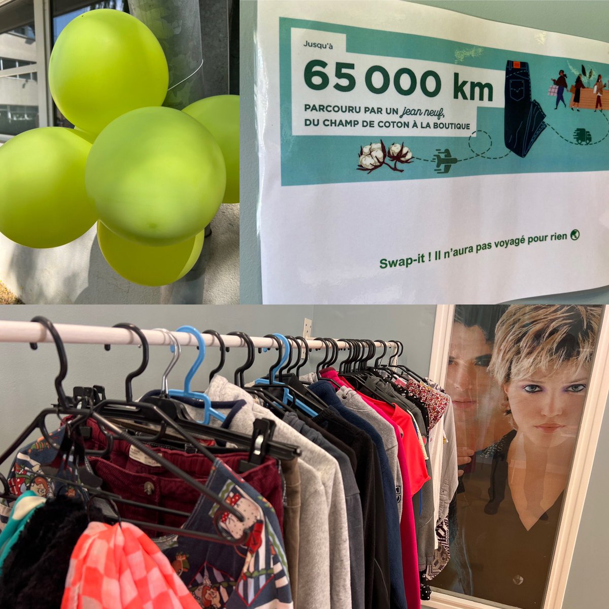MJeanLaBrousse's tweet photo. #ClgLesFranchises52 à Langres (52) @AcReims les élèves scolarisés en #Segpa ont ouvert ce 21 juin le showroom de la mini-entreprise qu’il ont créée l’an passé #SwapIt une plate-forme d’échange 🔄 de vêtements 👖👚 bien pratique pour des collégiens en pleine croissance. C’est smart, c’est écolo 🌿 et ça répond à une demande… l’aboutissement d’un travail de plusieurs mois avec le soutien de @OCCE_FD et @groupe_mgen #LesProfsQuiChangentLaVie @ChristopheBechu
