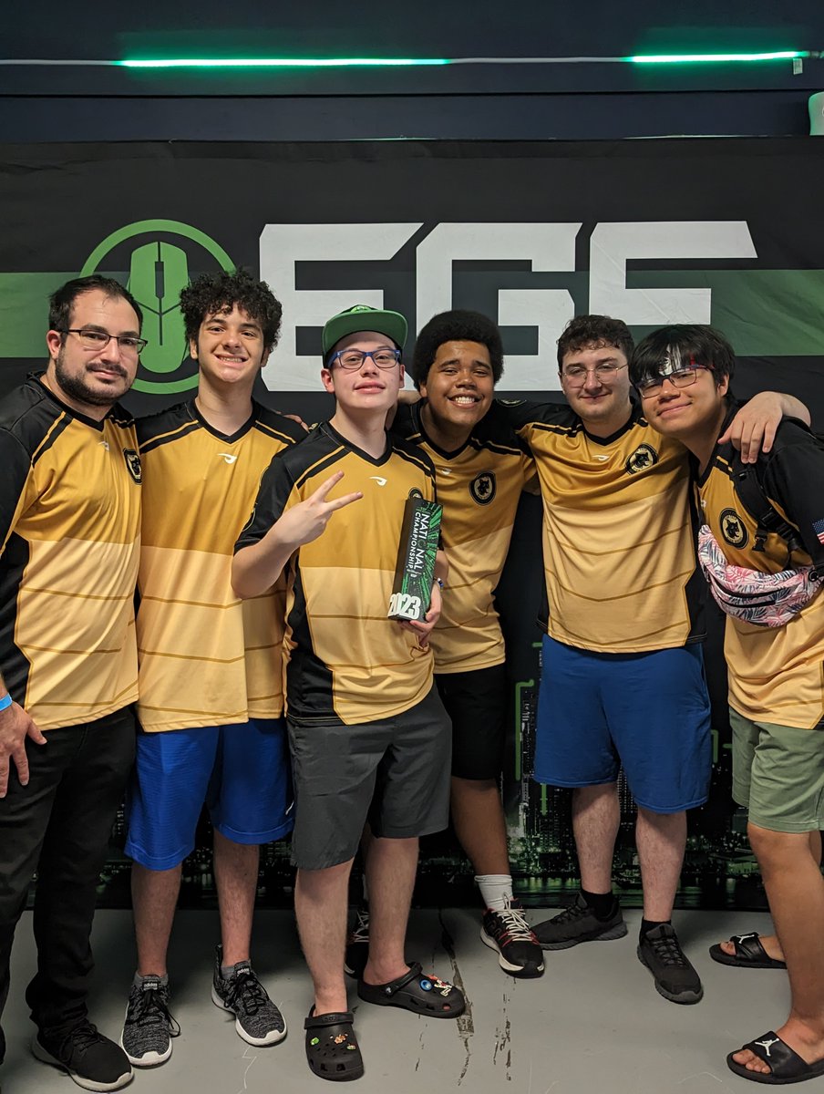 hcstonline's tweet photo. Congrats to the High Tech Smash eSports team and Mr. Krinsky on their championship victory in the EGFH National Championship! Lucas Velasquez got 1st place, Eliel Gonzalez got 7th, and Jorge Reyes got 14th in the National League. Matteo Amy and Dominic DiNardo also made top 150! https://t.co/1MnROuA7Sf