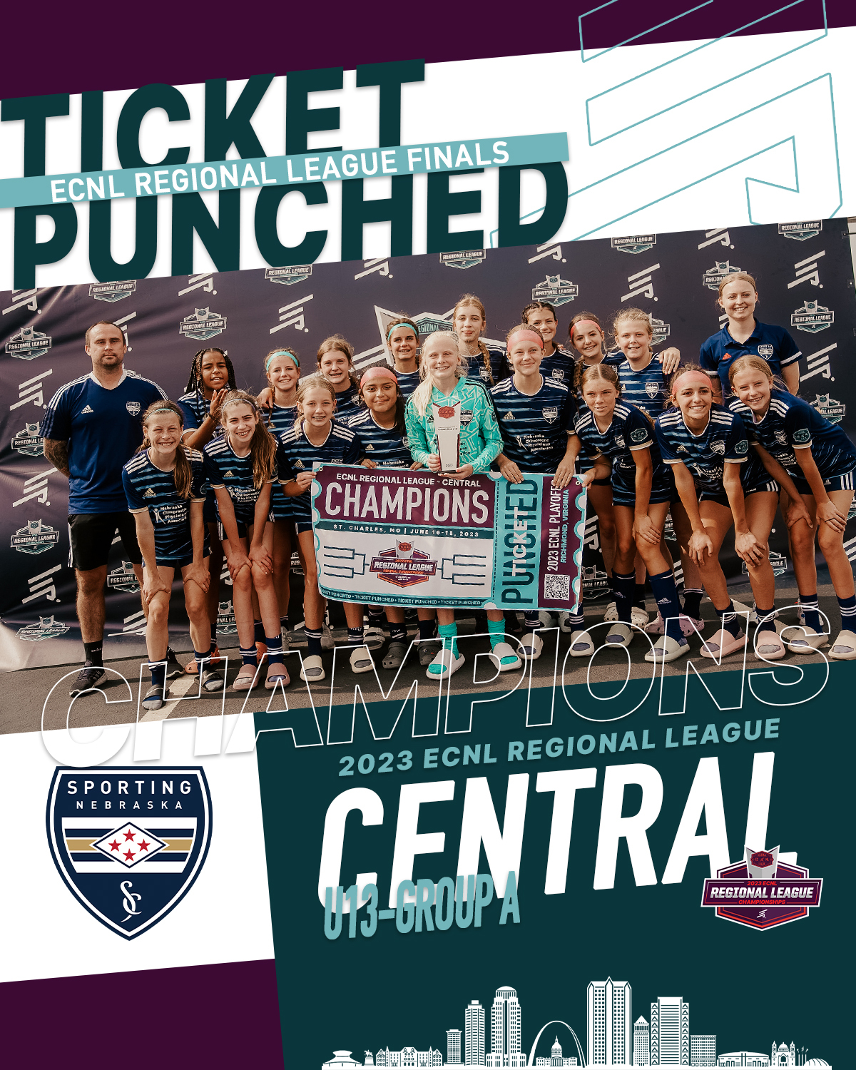 ECNL Girls on Twitter "U13 2023 ECNL Regional League Central