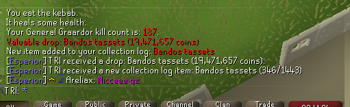 Tri_OSRS's tweet photo. Bandos unlock legit week before - https://t.co/8cWNFLrF6W