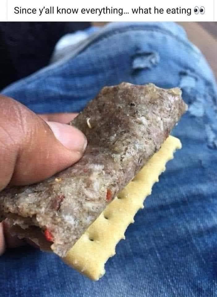 MsBirdgang86's tweet photo. That souse meat went hard back in the day! Especially the hot kind 🤤🤤🤤 #ItsASouthernThing https://t.co/7LDpBB1Hww