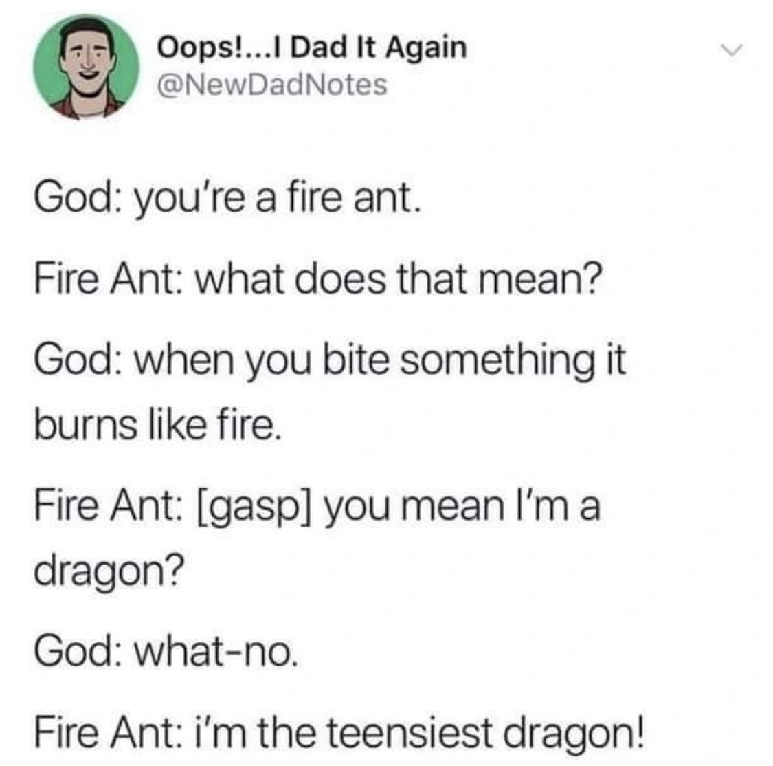 Happy #WildlifeWednesday Y’all💚

Haven’t seen my dear💕deer🦌 friends yet…could be the neighbor’s construction, could be the harsh winter❄️ Praying for the former🙏

Anywho😊 this made me🤣🥰today. 

Remember, just cuz you’re small🐜 doesn’t mean you’re not powerful🔥🐉💪