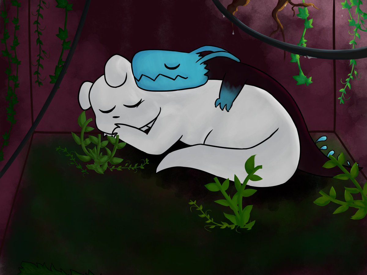 guestnoobyaoi's tweet photo. these guys are my favorite
#Rainworld #rainworldlizard #survivorrainworld #slugcat https://t.co/OEzFjkogSi