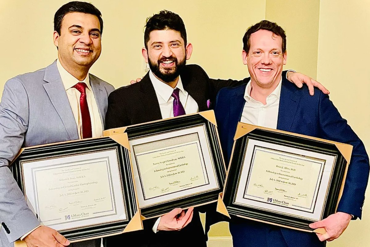 Abhishek Bose (@abhicards) on Twitter photo UMass EP Graduation! The last 2 years have been intense and gruelling but as my PD aptly put it- if EP was easy then everyone would be a Cardiac Electrophysiologist! I am so thankful for the support of my spouse, family, mentors and faculty members! #EPeeps <a href="/UMassCardio/">UMass Chan Cardiology Fellowship</a> UMass EP Graduation! The last 2 years have been intense and gruelling but as my PD aptly put it- if EP was easy then everyone would be a Cardiac Electrophysiologist! I am so thankful for the support of my spouse, family, mentors and faculty members! #EPeeps <a href="/UMassCardio/">UMass Chan Cardiology Fellowship</a>
