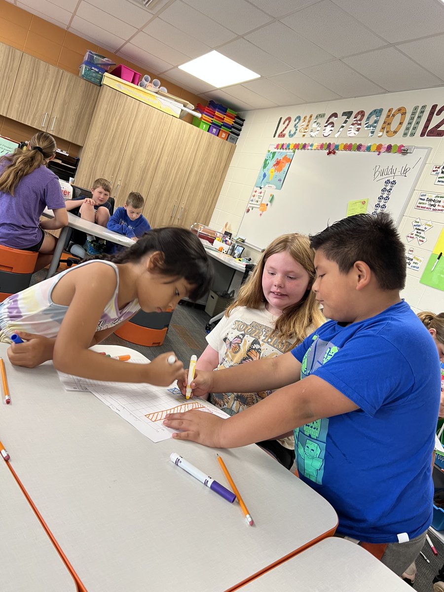 WrightstownCSD's tweet photo. #WCSDStrong students collected and graphed data about their favorite things with the help of their mentors! 📊 https://t.co/PRD85q1HlJ
