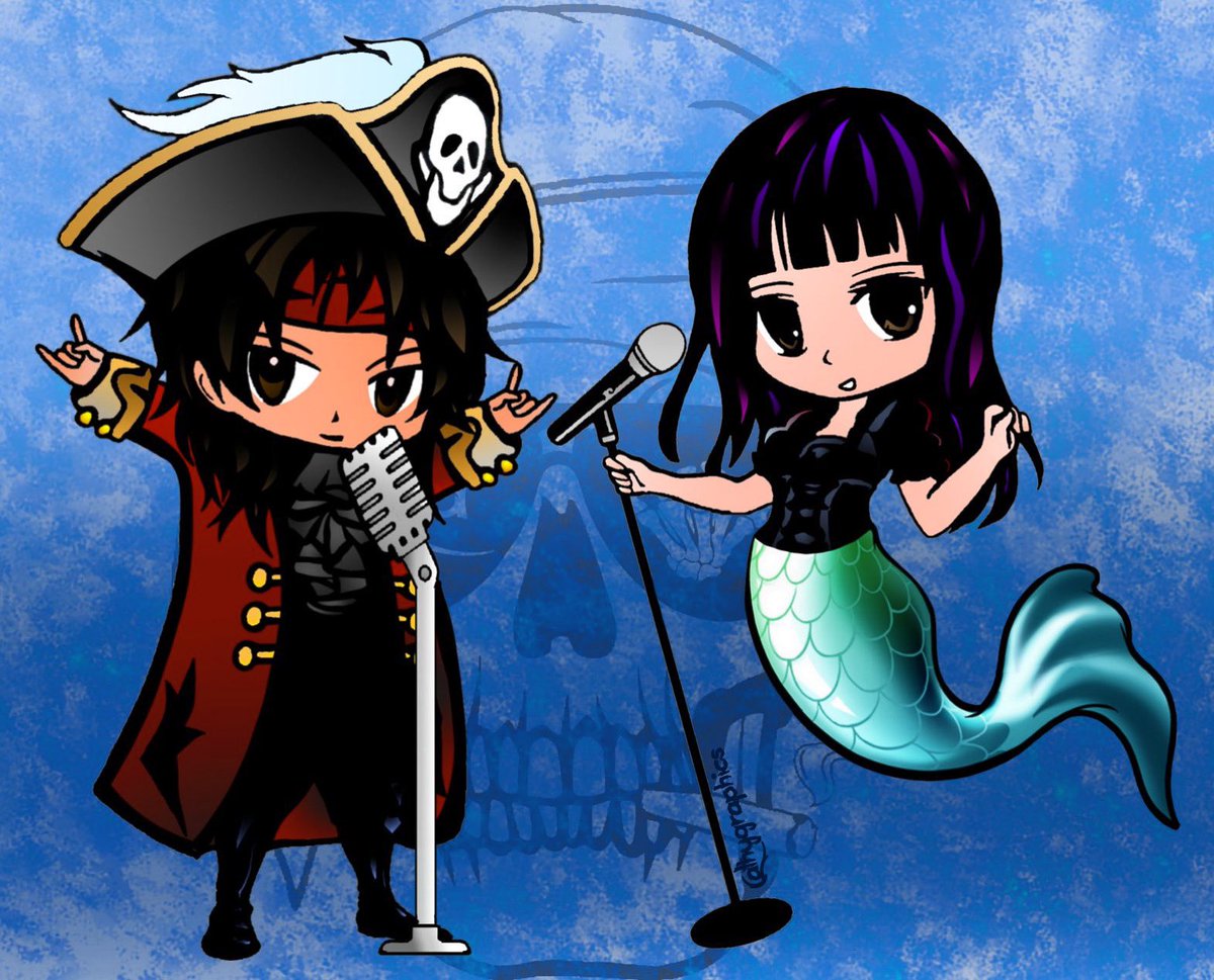 KTYGraphics cartoonist✍🏻 (@cathygraphics3) on Twitter photo Y en la noche de San Juan,
Cantan las sirenas 🧜♀️🏴☠️🎶
<a href="/ZetaJDOficial/">Zeta JD Oficial</a> y <a href="/Patriciakhy/">PATT-Patricia Tapia</a> ,
Los mejores, para siempre! Y en la noche de San Juan,
Cantan las sirenas 🧜♀️🏴☠️🎶
<a href="/ZetaJDOficial/">Zeta JD Oficial</a> y <a href="/Patriciakhy/">PATT-Patricia Tapia</a> ,
Los mejores, para siempre!