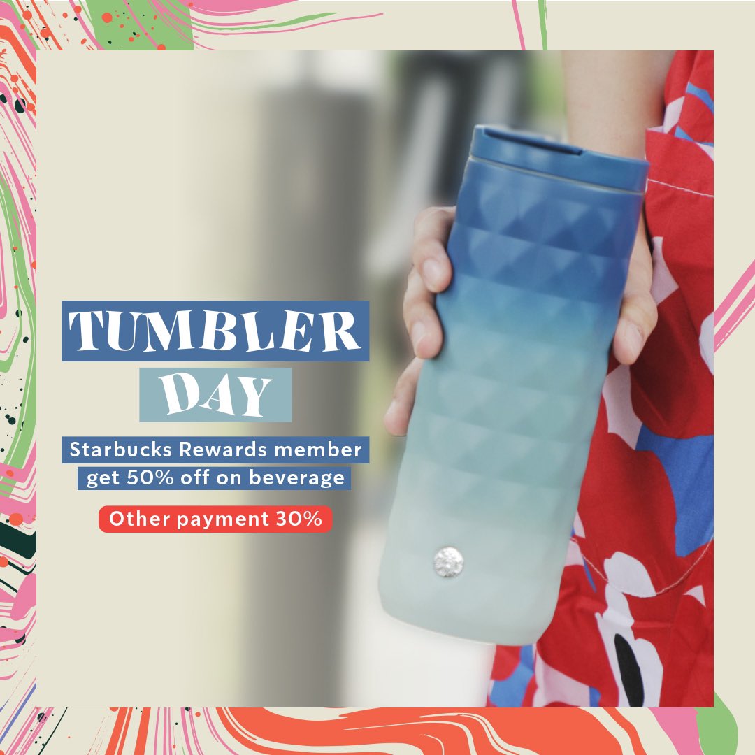 Starbucks Indonesia on Twitter "What time is it? It's Tumbler Day time