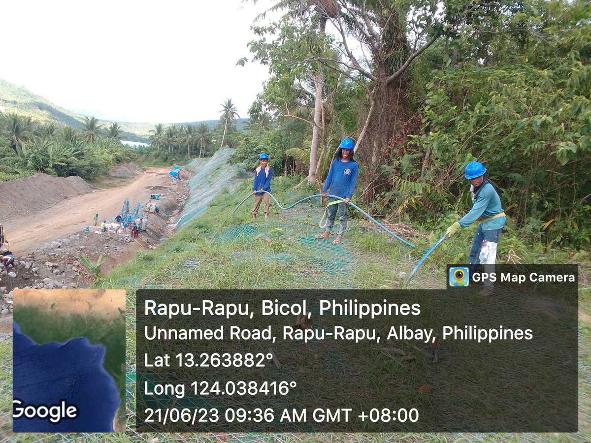 JOEConst's tweet photo. Updates at Rapu-Rapu, Albay Site
Grouting actvities... https://t.co/ro6sNbtB5k