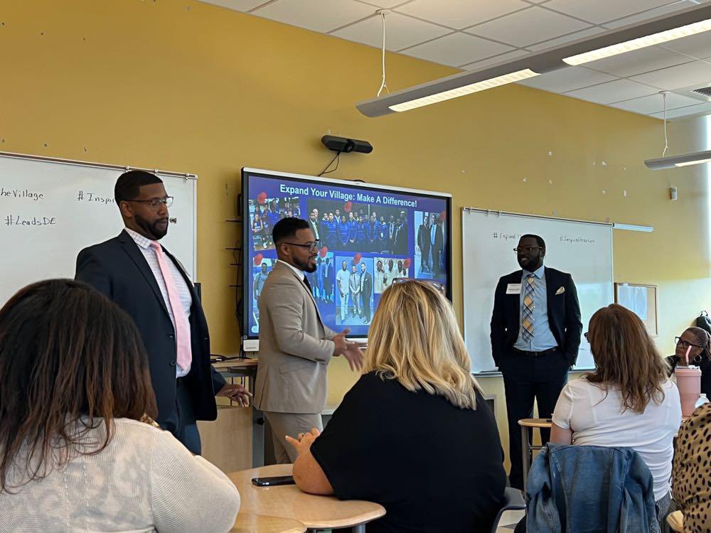 Reginald Millner II (@apmillner0913) on Twitter photo It was an extreme honor to present at this years @UD_DASL 21st Policy and Practice. Being side by side with my mentor <a href="/freewilliamsIII/">PointGuardPrincipal</a>, and life long friend <a href="/FreshlySnipes1/">Rayshaun Ward</a> made it even more special! It was an extreme honor to present at this years @UD_DASL 21st Policy and Practice. Being side by side with my mentor <a href="/freewilliamsIII/">PointGuardPrincipal</a>, and life long friend <a href="/FreshlySnipes1/">Rayshaun Ward</a> made it even more special!