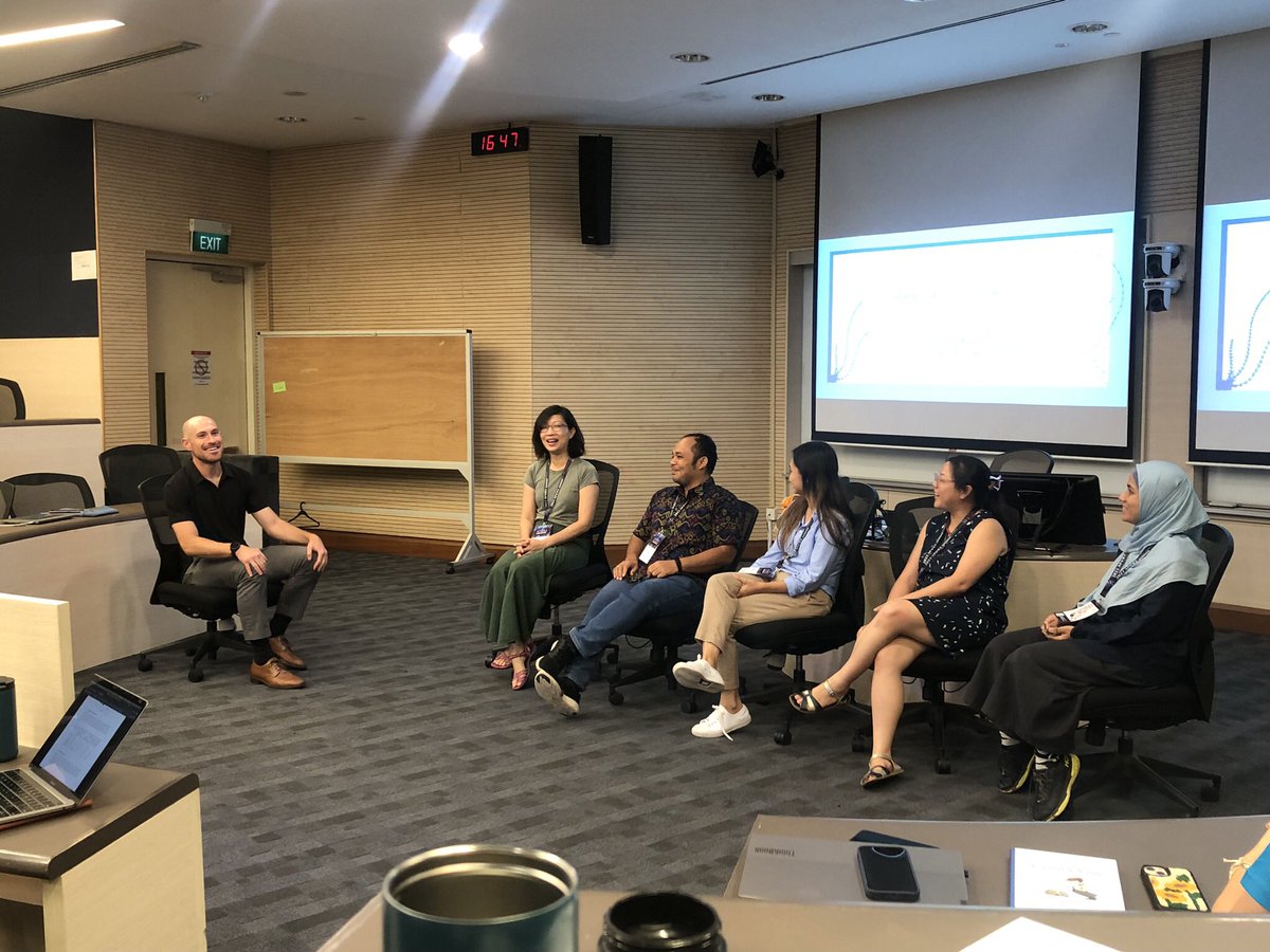 A morning in the mangroves at Labrador Nature Reserve (featuring a family of otters!!) followed by a workshop and panel discussion given by Pew marine fellows- an excellent Wednesday at #APCRS2023