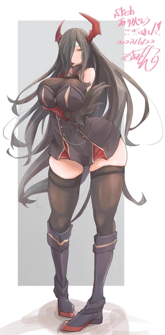 skeb完了しましたー!