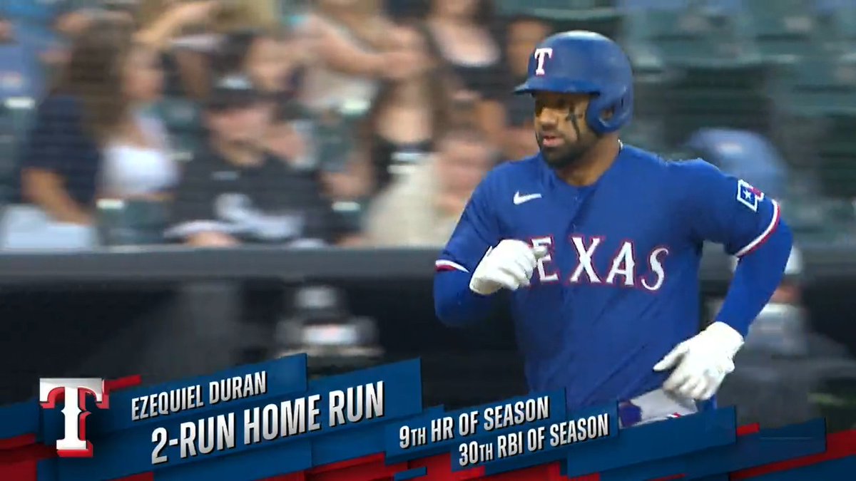 MLB HR Videos on Twitter "Ezequiel Duran Texas Rangers (9)"