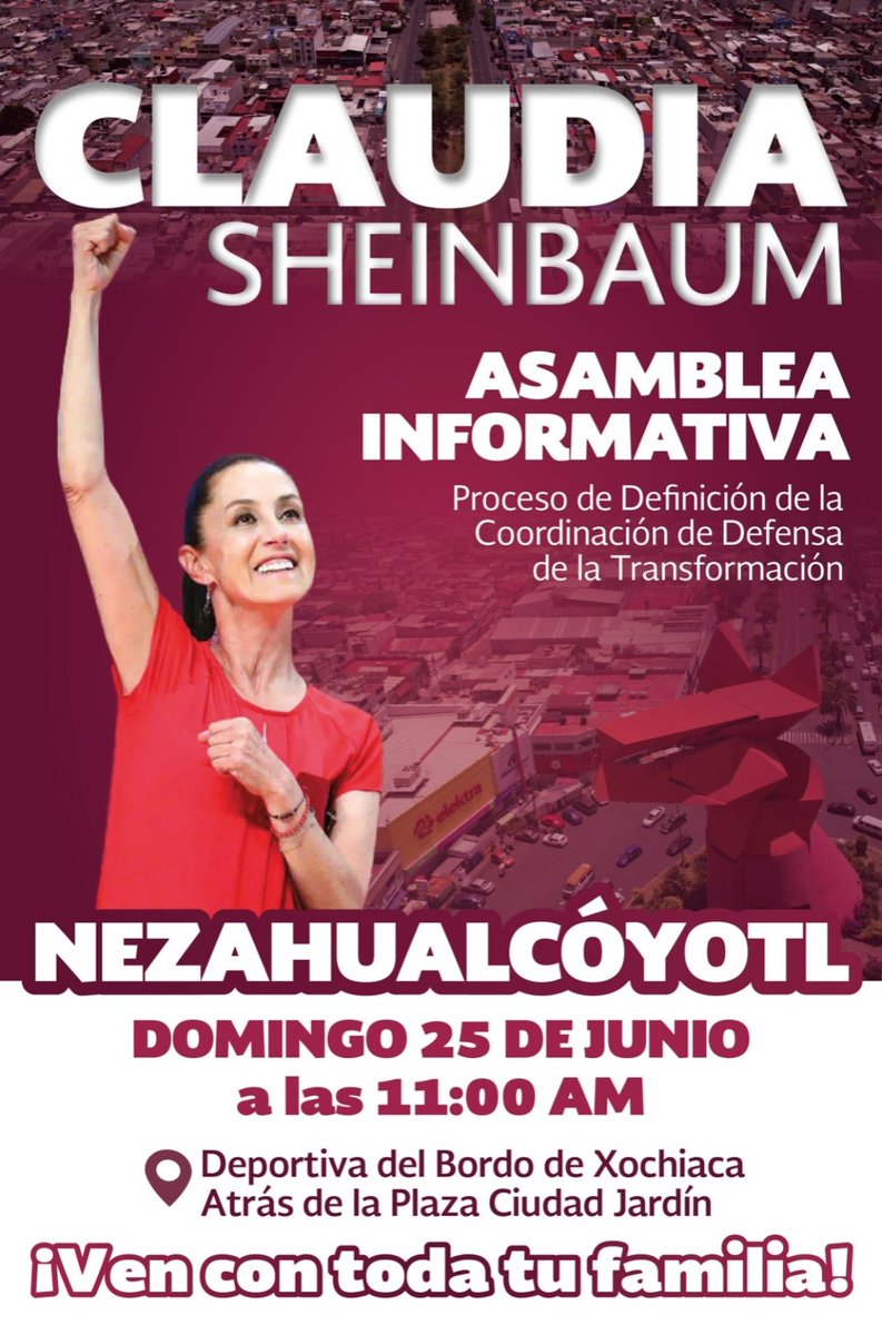 En el #EstadoDeMéxico #EsClaudia