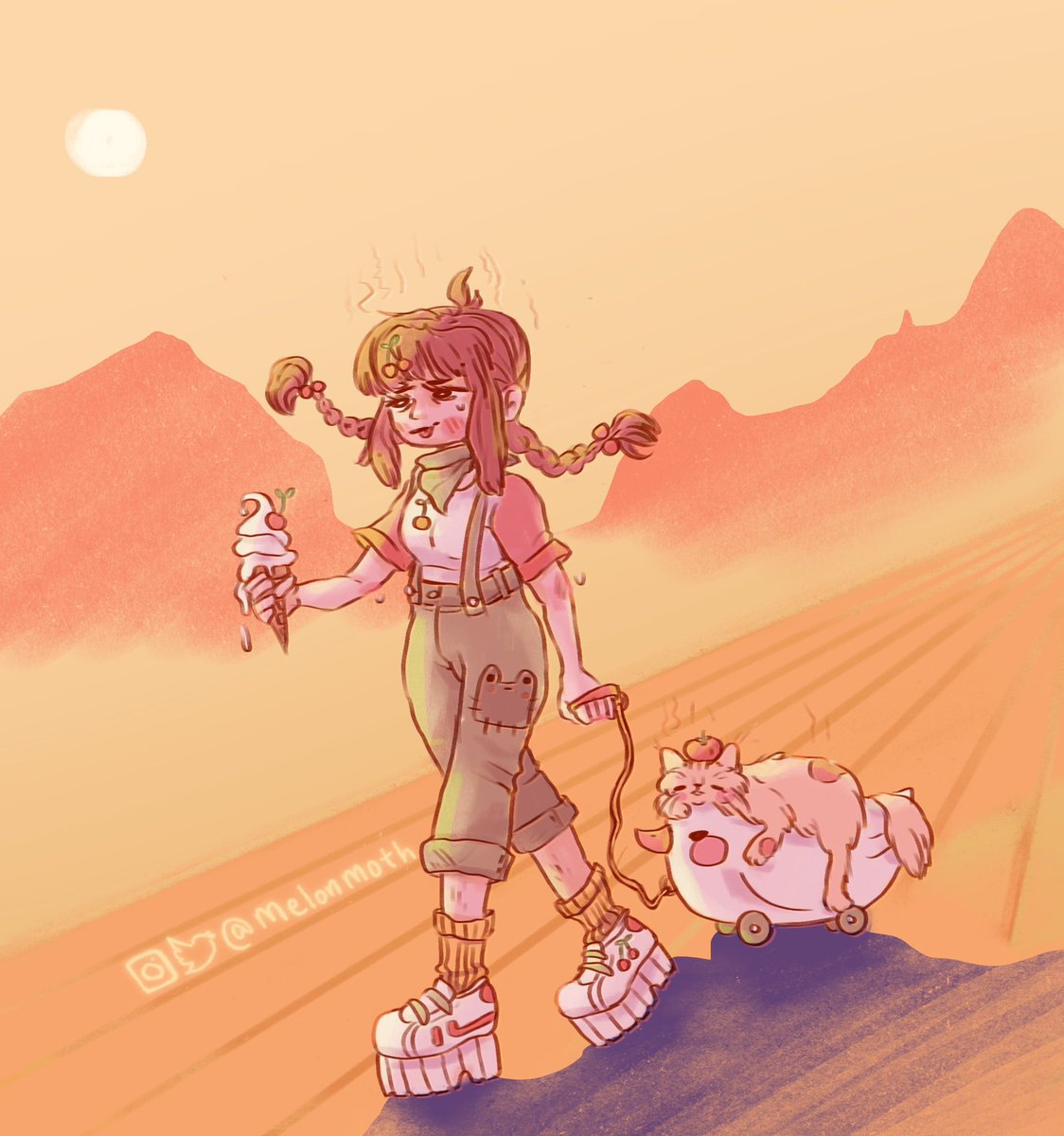 melonmoth's tweet photo. 2021 DTIYS from @komomorebi I finally finished!! https://t.co/gOzoahi0KE