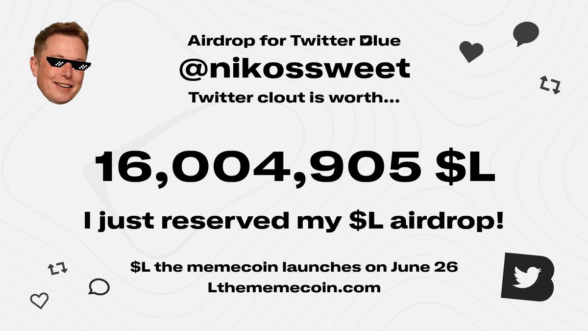 nikossweet's tweet photo. We are $L 🍰☕️ @Lthememecoin https://t.co/9rjxz5hjiD