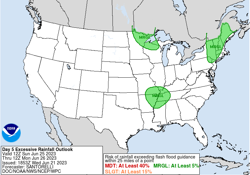 D5
MRGL risk in C, NE US esp #Duluth, #Memphis, #Clarksville, #Nashville, #LittleRock, #Hartford, #Scranton, #AlbanyNY, #MiddletownNJ
#USwx #Wxtwitter #FlashFlood #MNwx #WIwx #MIwx #ILwx #MOwx #KYwx #TNwx #ARwx #MSwx #ALwx #NJwx #PAwx #NYwx #CTwx #MAwx #RIwx #VTwx #NHwx #MEwx