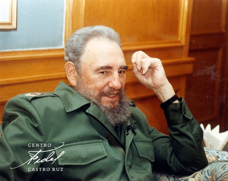 ¡Qué foto más linda! ❤ #Fidel #FidelPorSiempre 🇨🇺