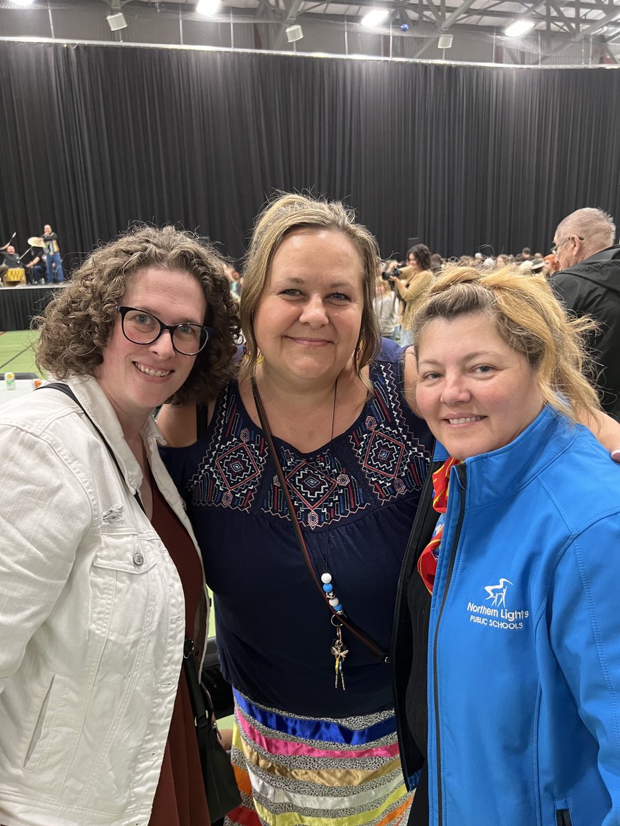 Was so grateful to cry, and clap and cheer alongside these awesome leaders today. ⁦@HEBourgoin⁩ attended the Indigenous Peoples Day celebrations at the C2 today! Thank you Bonnyville Friendship Centre for inviting us! ⁦@nlpsab⁩ ⁦@KarenLPackard⁩