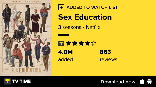 Eclipses915's tweet photo. I've just started following Sex Education https://t.co/naF87vvgbD #tvtime https://t.co/2unjUHMzPi