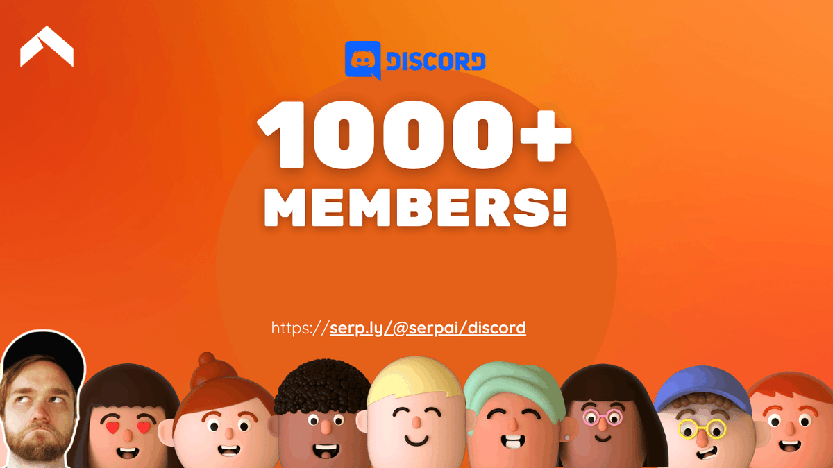 serpdotai's tweet photo. Yew! over 1,000 members is our #ArtificialIntelligence #discord community!

Come join the fun: https://t.co/Yk3UPA1j7N

--

#ai #machinelearning https://t.co/ePYAVRpzwD