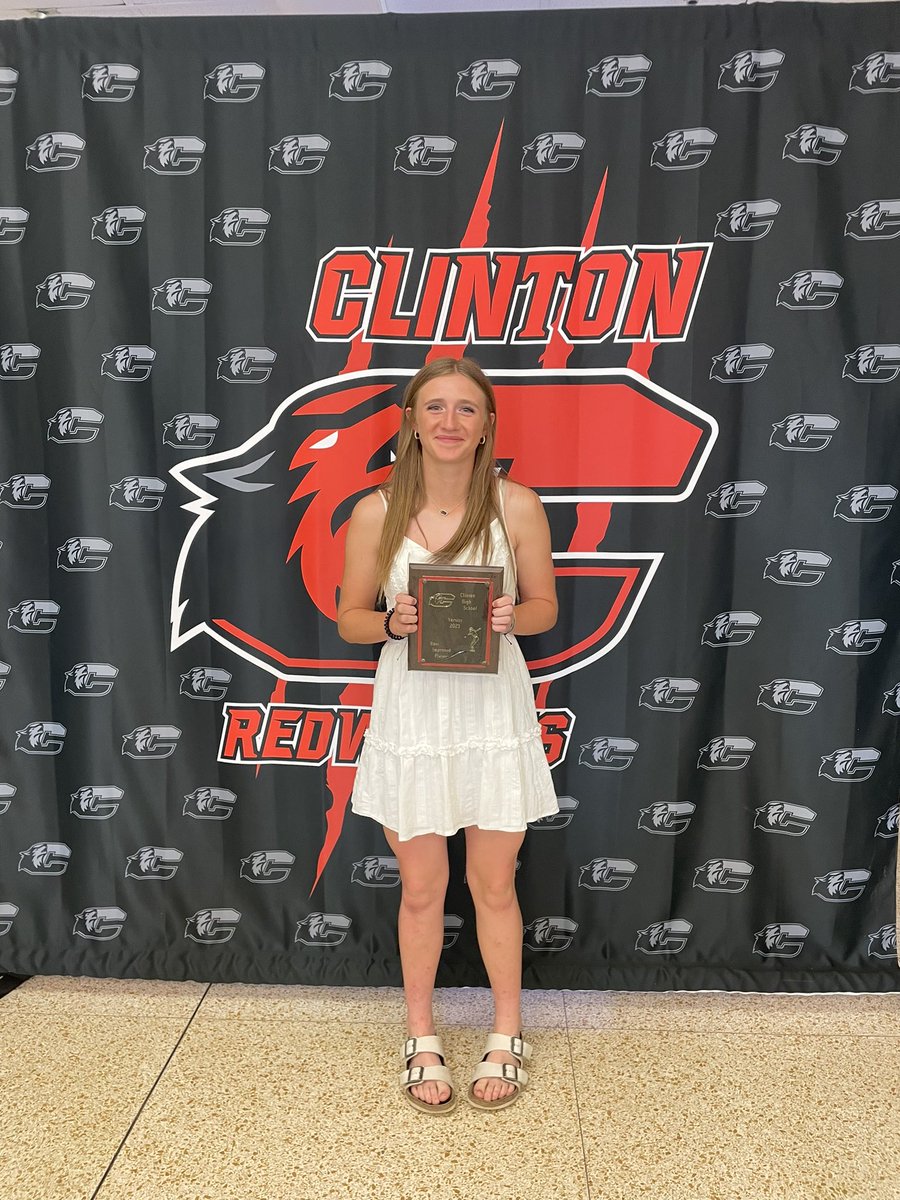 Most Improved Player <a href="/annabellprest0n/">annabell</a> !! <a href="/ClintonAthletic/">Redwolves Athletics 🐺</a> <a href="/ClinHScounselor/">CHS Student Services</a>