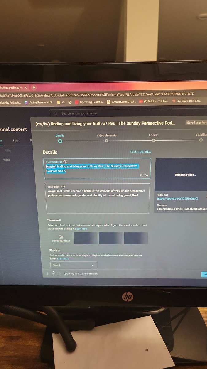 sndyperspective's tweet photo. Upload incoming for Reu! Plus stay tuned for an announcement for our next guest!

#podcast #PrideMonth #chatting #talking #chilling #safespace #youaresafewithus #youarevalid https://t.co/WDccYZfpYV