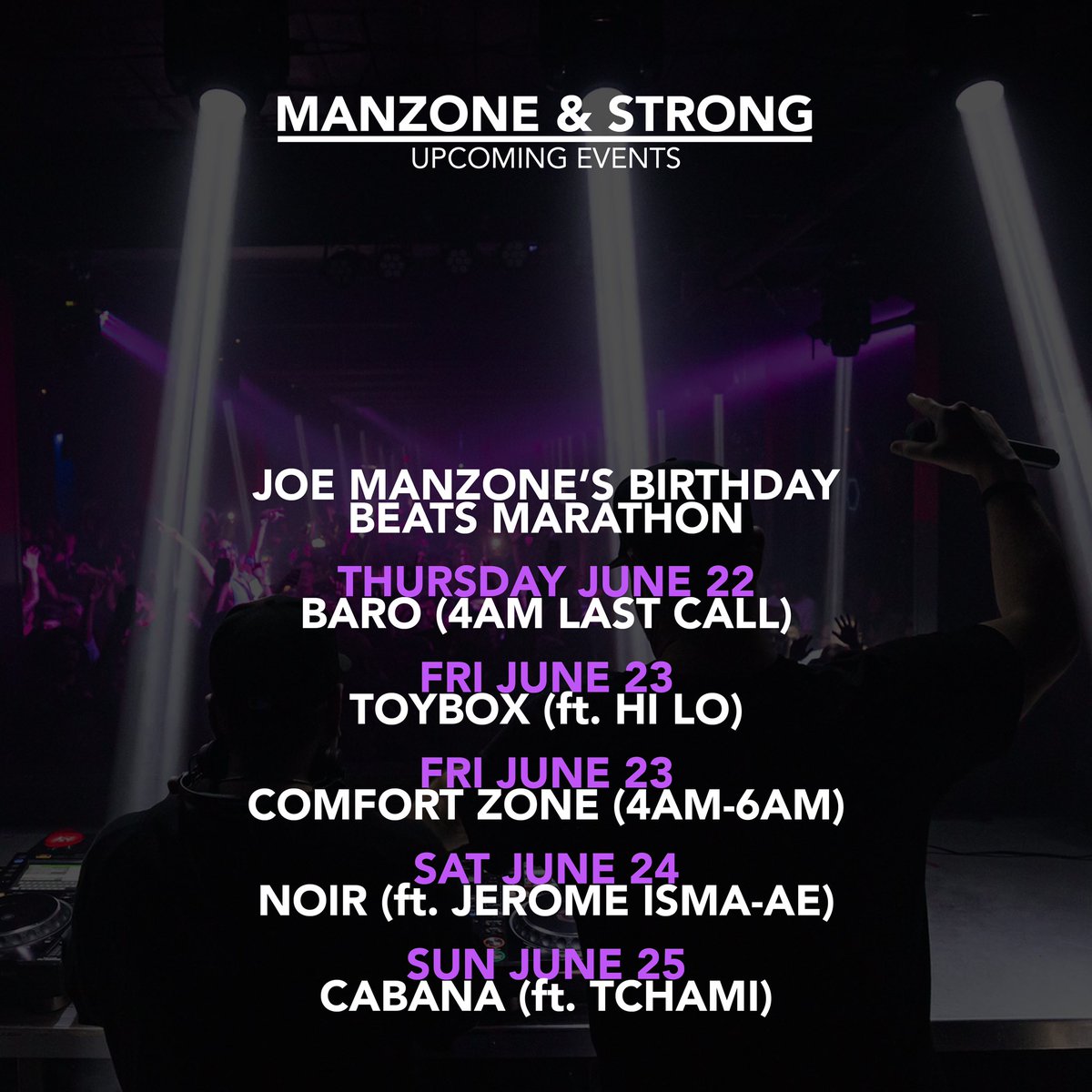 DJs Manzone & Strong tweet media