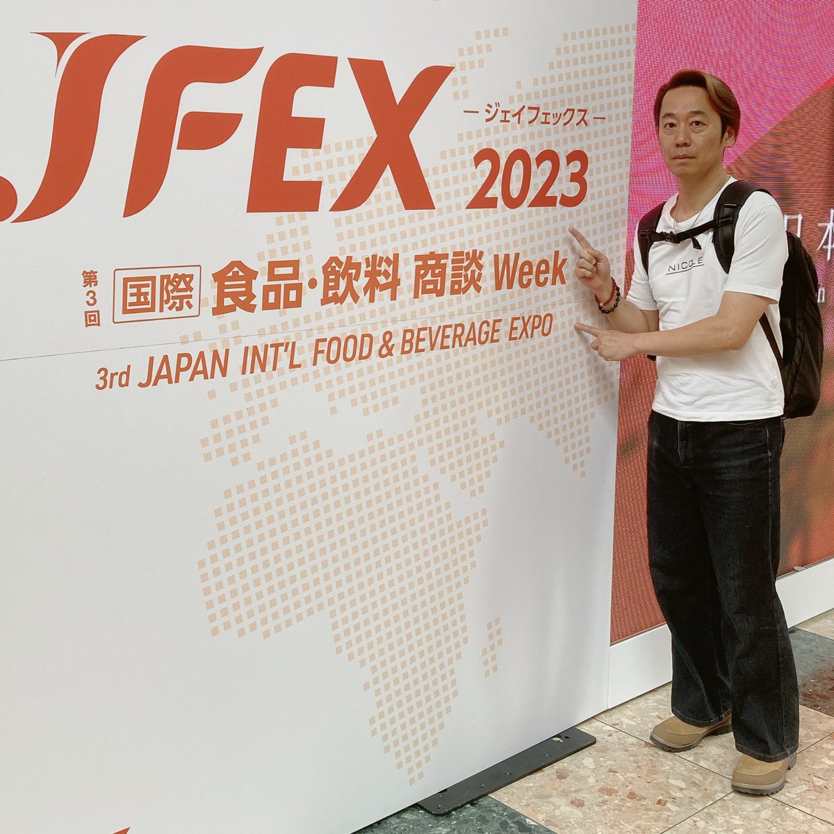 JFEX2023会場に来てまーす
冷食や冷食に合うものあるかな？🤔
#JFEX #冷凍食品