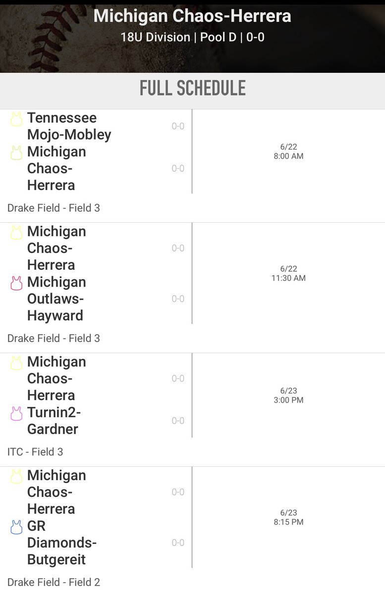 chaos_18u's tweet photo. This weekend we will be at the UFS tournament in Novi. Hope to see you!! @LTUCoachBaird @svsu_ryan @LTUSOFTBALL @SAUCougarsSB @WayneStateSB @FSU_SB @SienaHeights_SB @CoachD_RUSB @Olivet_Softball @AQSoftball @bkoch1991 @coach__cavanagh @alessandrini26 @AlmaScotsSB https://t.co/veMCbFPuu6