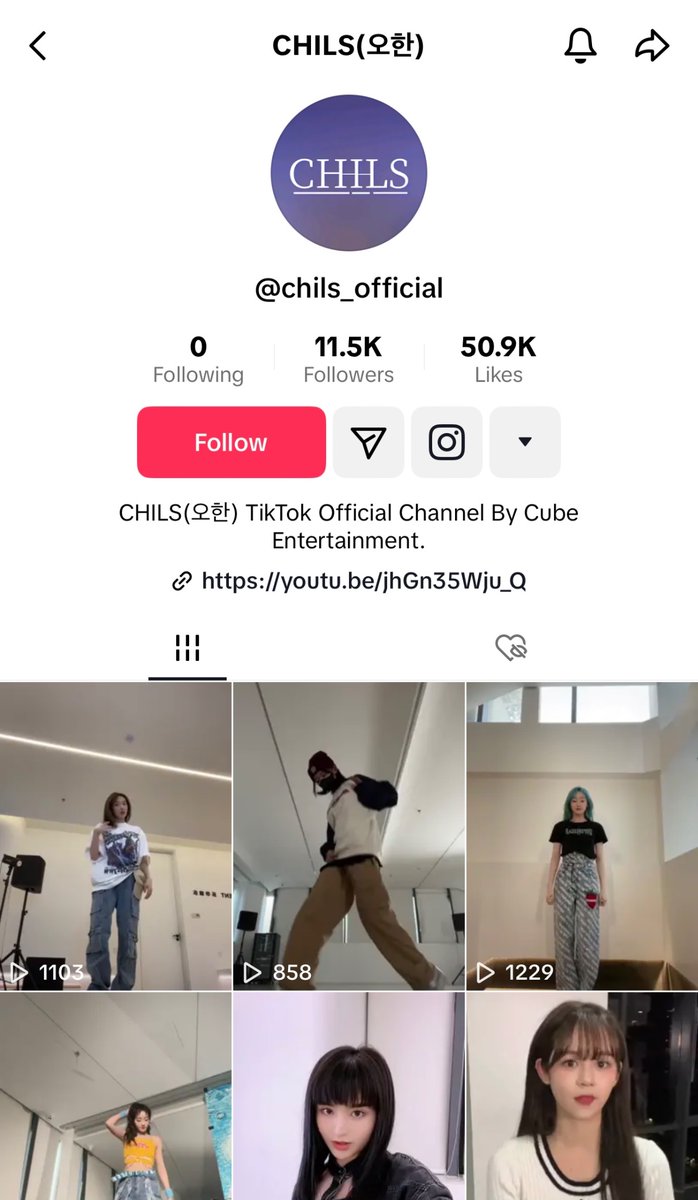 NAMESUPPORTER's tweet photo. Nami 

If you see this account block/report‼️

This tiktok account is impersonating Name pretending to be some kpop group called “CHILS”

block this user it’s getting hype pretending to be a kpop group https://t.co/yE7VEXS7wU
