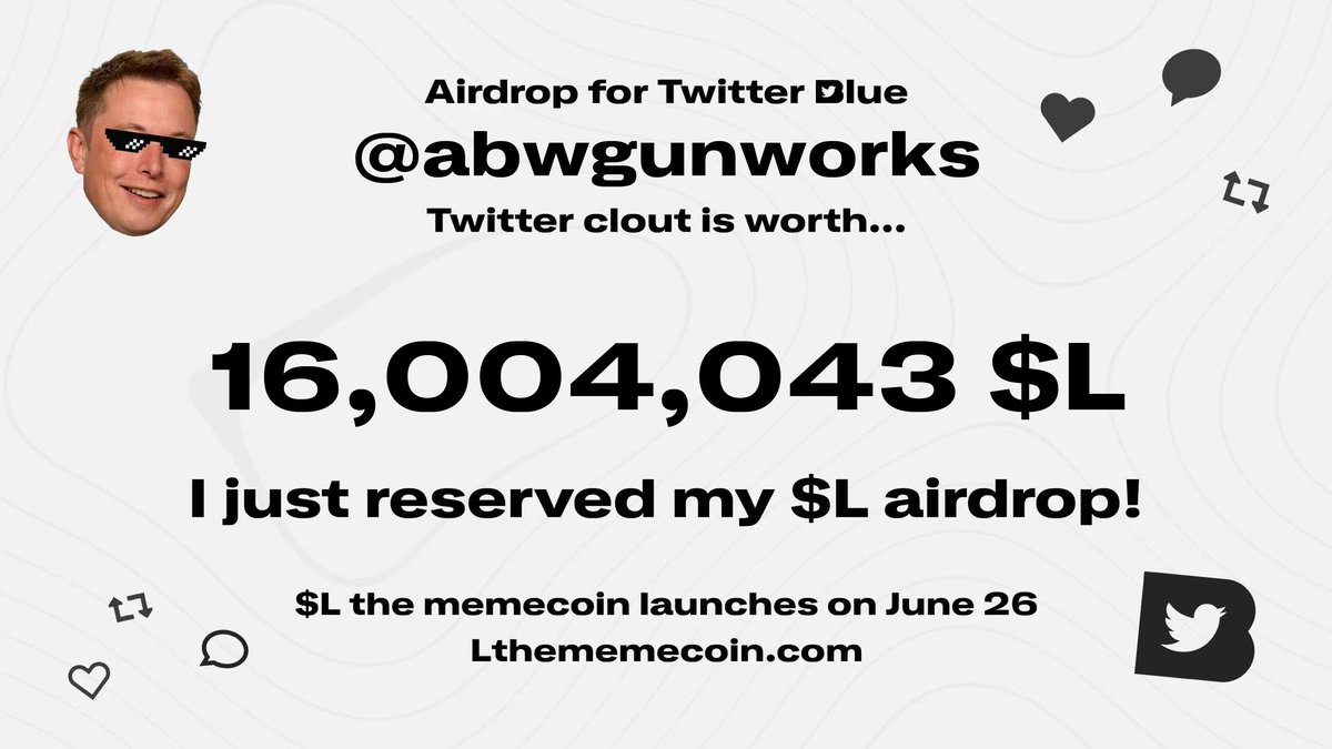 abwgunworks's tweet photo. We are $L 🍰☕️ @Lthememecoin https://t.co/ukTDUvSlr9