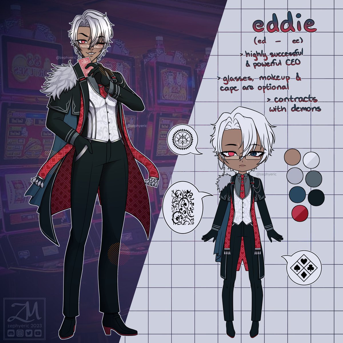 My #oc, Eddie!!

#anime #AnimeArt #animeartist #artistsupport #digitalart #DigitalArtist #digitalartwork #ENVtubers #oc #VTuberEN #VTuberUprising