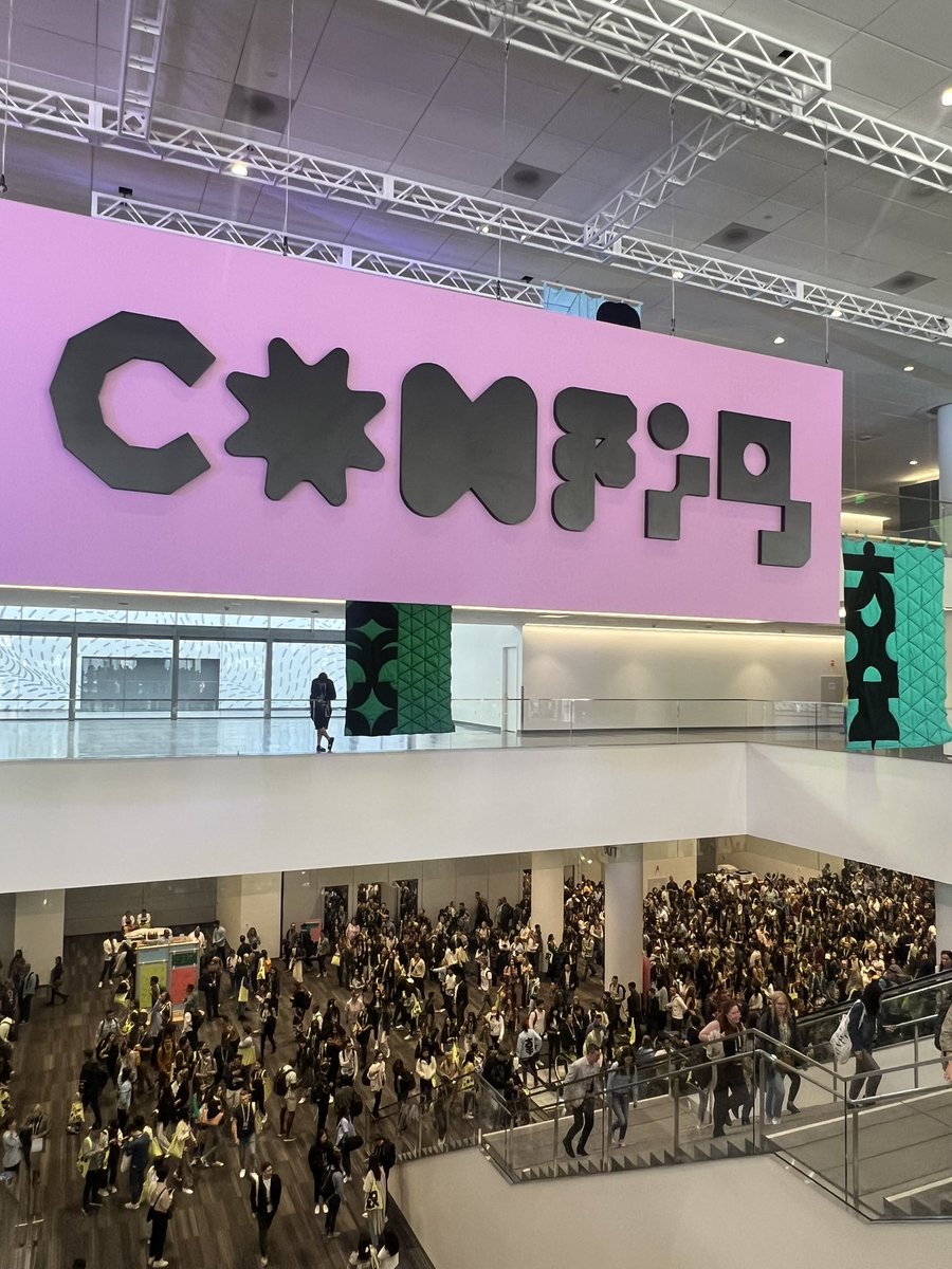 Super exciting to see the invigorating SF tech conference atmosphere back <a href="/figma/">Figma</a> Config!

#figma #tech #design