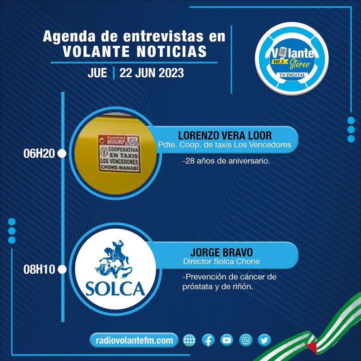 Volante Stereo 107.7 FM tweet media