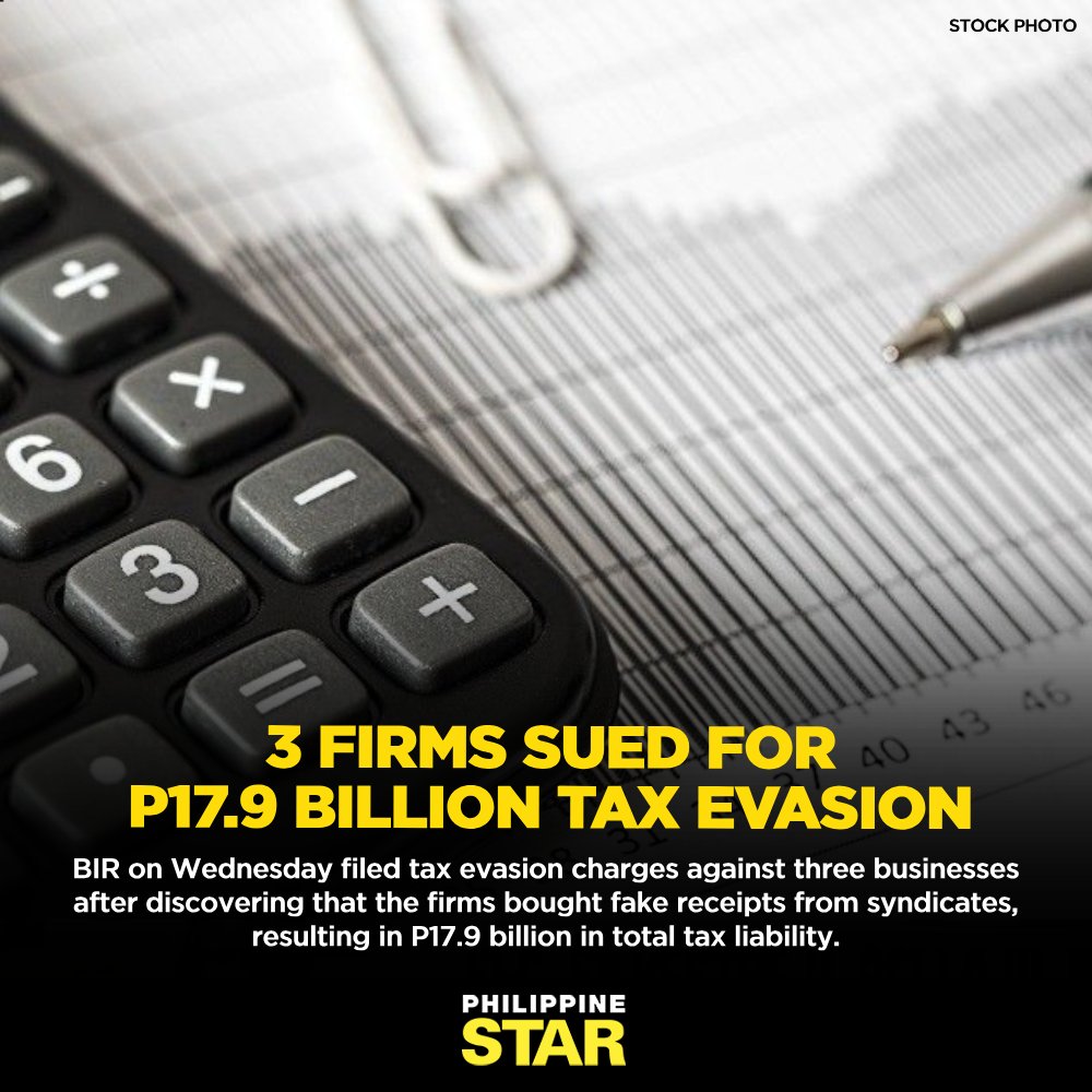 The Philippine Star on Twitter "“This is tax evasion of the highest