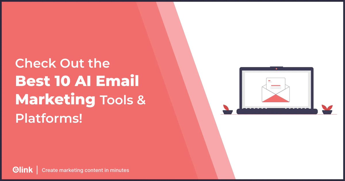 📧 Supercharge your campaigns with AI! Discover the top platforms that'll revolutionize your email marketing game in 2023. Dive into the future at Elink.io! 🌟
#AIEmailMarketing #AutomationTools #ArtificialIntelligence

buff.ly/43cZF1e